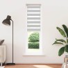 Store zèbre gris clair largeur du tissu 50,9 cm polyester 