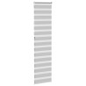 Store zèbre gris clair largeur du tissu 50,9 cm polyester 