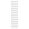 Store zèbre blanc 55x230 cm largeur du tissu 50,9 cm polyester 
