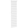 Store zèbre blanc 55x230 cm largeur du tissu 50,9 cm polyester 