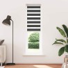 Store zèbre noir 55x230 cm largeur du tissu 50,9 cm polyester 