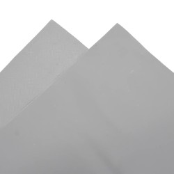 Bâche gris 1x2,5 m 650 g/m² 