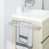 Porte-serviettes Argent 40 x 9 x 4 cm Acier inoxydable 