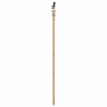 Porte coulissante avec ensemble quincaillerie 86x198,5 cm en bois massif de pin 