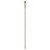Porte coulissante avec set de matériel 78x211 cm en bois massif de pin 