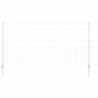 Poteaux de clôture 22 pcs U-Channel 120 cm Acier galvanisé 