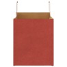 Sacs en papier 50 pcs avec poignées rouge 32x22x24 cm 