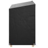 Housses de balancelle 2 pcs 8 œillets 125x90x135/165 cm PE 