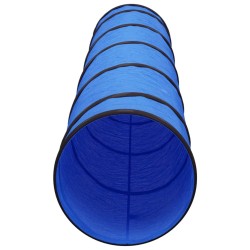 Tunnel pour chien bleu Ø 40x200 cm polyester 