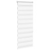 Store zèbre blanc 65x150 cm largeur du tissu 60,9 cm polyester 