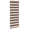 Store zèbre marron 65x150 cm largeur du tissu 60,9 cm polyester 