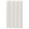 Rideaux avec des rideaux 2 pcs Crème 140 x 175 cm Polyester 