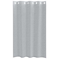Rideaux 2 pcs Gris foncé 140 x 175 cm Polyester 