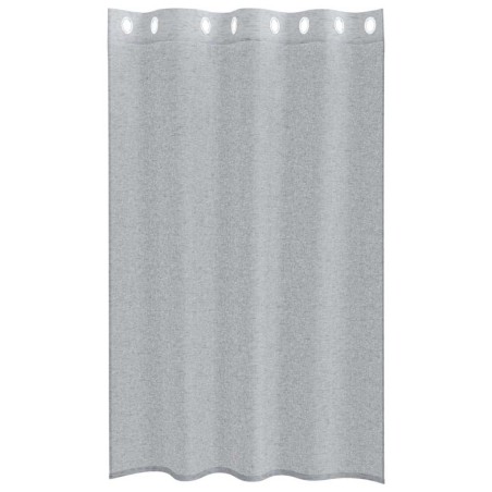 Rideaux 2 pcs Gris foncé 140 x 175 cm Polyester 