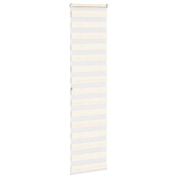 Store zèbre beige marbré largeur du tissu 50,9 cm polyester 