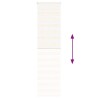 Store zèbre beige marbré largeur du tissu 50,9 cm polyester 