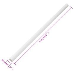 Goulottes de câble Ø30 mm 10 m PVC 