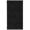 Tapis shaggy PAMPLONA poils longs moderne noir 60x110 cm 