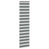 Store zèbre gris foncé largeur du tissu 50,9 cm polyester 