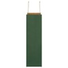 Sacs en papier 50 pcs avec poignées vert 21x11x36 cm 