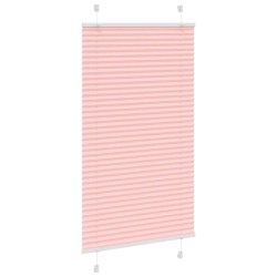 Store plissé rose 80x150 cm largeur du tissu 79,4 cm polyester 