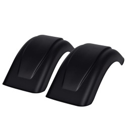 Garde-boue 2 pcs pour roues de remorque 170 x 580 mm 