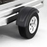 Garde-boue 2 pcs pour roues de remorque 170 x 580 mm 