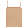 Sacs en papier 50 pcs avec poignées marron 32x22x24 cm 