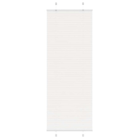 Store plissé blanc 70x200 cm largeur du tissu 69,4 cm polyester 