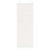 Store plissé blanc 70x200 cm largeur du tissu 69,4 cm polyester 