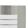 Lampe murale extérieure 2 pcs Argent Acier inoxydable IP44 