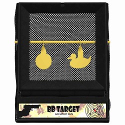 Cible Airsoft Noir 19 x 26 x 25 cm Plastique 