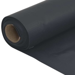 Écran d'intimité de balcon anthracite 1000x90 cm PVC 