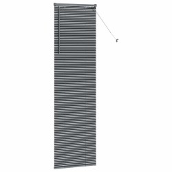 Store de Fenêtre Gris foncé 80 x 130 cm Aluminium 