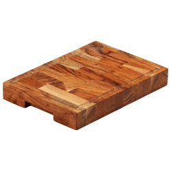 Planche à découper 30x21x4 cm bois d'acacia massif 