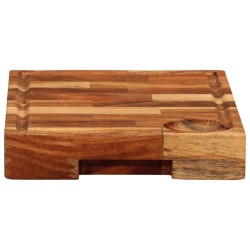 Planche à découper 30x21x4 cm bois d'acacia massif 