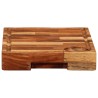 Planche à découper 30x21x4 cm bois d'acacia massif 