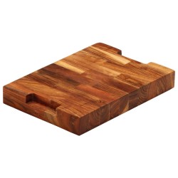 Planche à découper 30x21x4 cm bois d'acacia massif 