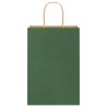 Sacs en papier 50 pcs avec poignées vert 21x11x31 cm 