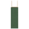 Sacs en papier 50 pcs avec poignées vert 21x11x31 cm 