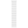 Store zèbre blanc 50x230 cm largeur du tissu 45,9 cm polyester 