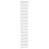 Store zèbre blanc 50x230 cm largeur du tissu 45,9 cm polyester 