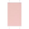 Store plissé rose 75x150 cm largeur du tissu 74,4 cm polyester 