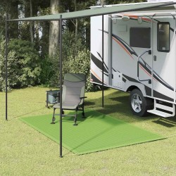 Tapis de tente vert clair 250x300 cm PEHD 
