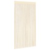 Rideau en fils 2 pcs 100 x 250 cm Crème 