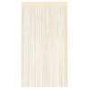 Rideau en fils 2 pcs 100 x 250 cm Crème 