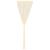 Rideau en fils 2 pcs 100 x 250 cm Crème 