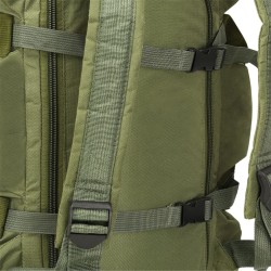 Sac de sport style militaire 3-en-1 45 L Vert olive 