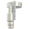Projecteur de plafond 3 Voies Ajustable Nickel Brossé GU10 