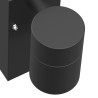 Applique Murale Extérieure Acier Inoxydable Noir IP44 